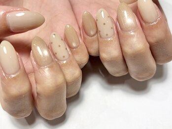マニネイルケア 仙台店(maninail CARE)/秋ベージュネイル♪