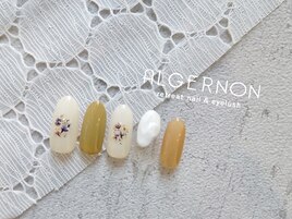 押し花ネイル　横山