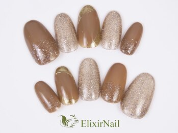 エリクサーネイル 神田(Elixir Nail)/シンプル / クーポン使用