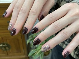 -- こっくりネイル --