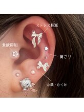 スピラ 上通店(Spira)/リボンモチーフ耳ツボデザイン♪
