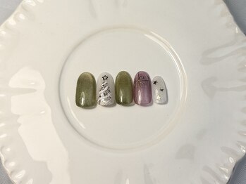 12月 定額ネイル