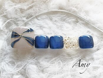 エイミー 大宮店(AMY)/FOOTリボンネイル