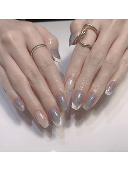 クリスタルネイルサロン(Crystal Nail)/冬ネイル　雪ネイル