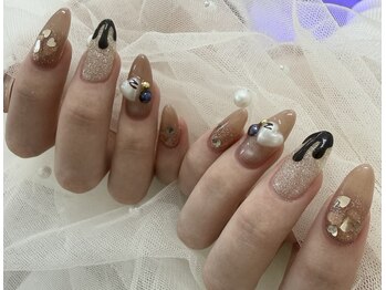 クレスト 宇部店(Crest)/バレンタインネイル