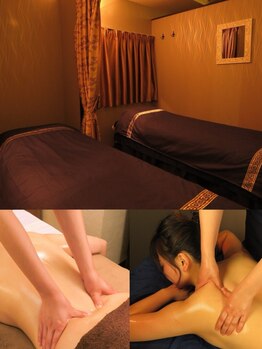 ホシノシマ 新橋駅前(星洲)の写真/【ペア・カップル限定】ヘッドスパ＋全身リンパマッサージ60分2人で12000円

