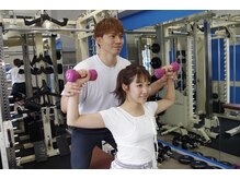 アスティナボディメイク 代々木駅前店(ASTINA BODYMAKE)の雰囲気（目標に向かって楽しくトレーニング！（パーソナルジム/痩身））