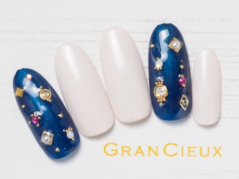 クアトログランシュ 青葉台(QUATRO×GranCieux)/上品ストーン×スタッズ／6500円