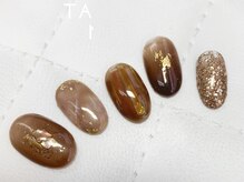 シェリル 田無店(Cherilu)/ブラウンニュアンスネイル