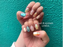 ネイル&アイラッシュ ルミア(Nail & Eyelash LUMIA)/ニュアンス氷ネイル
