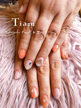 ティアム マタニティペイント アンド ネイル(Tiam Maternity Paint&Nail)/【再来】２Designコース★￥6800