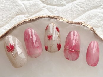 ブレスネイル(brace Nail)/チューリップアート