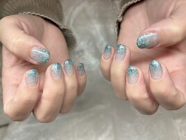 ラメグラデーション