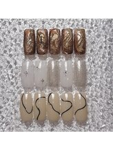 オッドジョブス ネイルアンドアイラッシュ 庚午店(odd jobs)/4月 ハンド定額デザイン¥7,700