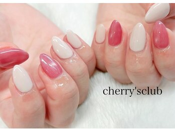 チェリーズクラブ ふじみ野店(Cherry'sClub)/ワンカラー+マグネイル