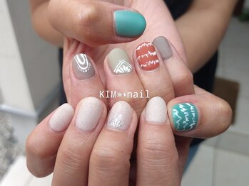 ケイアイエムネイル(KIM nail)/モロッカン×matte