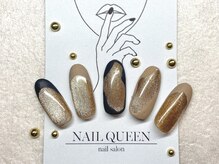 ネイルクイーン(Nail Queen)/マグネット囲みネイル♪￥9900