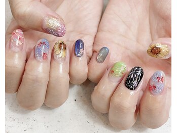ネイルサロン ラグジェ(Nailsalon LUXE)/定額ジェル★ゴージャス