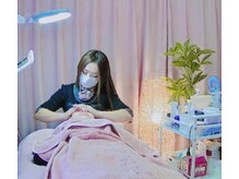 ザネイルベニューの雰囲気（小顔顔筋形成　お顔の筋肉をほぐし緩めていきます。）