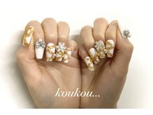 クク(koukou)/リボン　雪の結晶