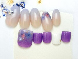 紫陽花デザイン◇¥9900/¥10450
