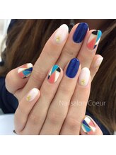 ネイルサロン クール(Nailsalon Coeur)/ブロッキング 北欧