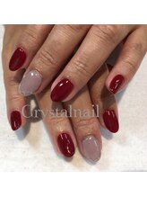 クリスタルネイル ボンベルタ橘店(CRYSTAL NAIL)/シンプルネイル