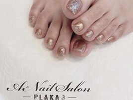 21/5/29　ラメ×ミラーfoot