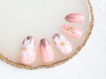 ネイルケイ(Nail_K)/ウェーディングフラワーネイル