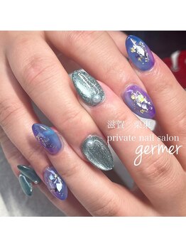 ジェルメ(germer)/マグネットとシェルで！