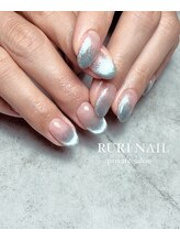 ルリネイル(RURI NAIL)/magnet gradation
