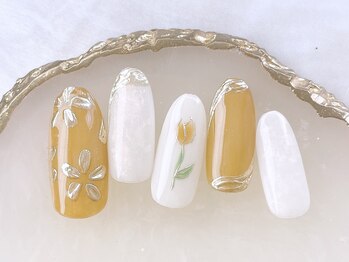 お花ネイル￥8980