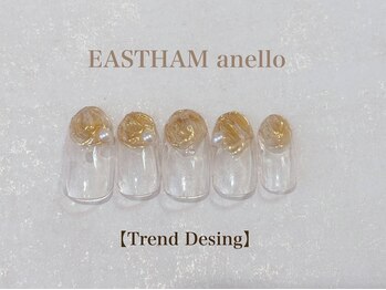 イーストハムアネーロネイル(EAST HAM anello nail)/5・6月定額 トレンドデザイン