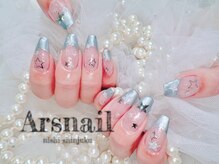 アルスネイル(Ars nail)/メタリックフレンチ