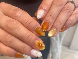 ぷっくりフラワーミラードット