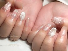 モアニヒロオ 広尾駅前店(MOANI Hiroo)/マグネット×チェックネイル