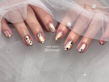シマー(Shimmer)/バレンタインネイル！