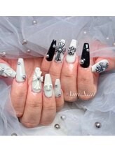 アミネイル 中野(Ami Nail)/ワンホンガーリーネイル