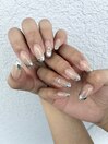 ラメフレンチ