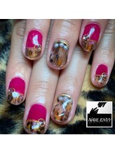 エンヴィ(ENVY)/レオパード柄ネイル