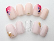 ユースタイル 新宿店(U-style)/ちゅるんピンクネイル