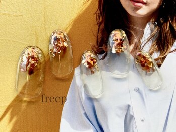 フリープ(freep)/9月月替わりネイル 春 夏 秋 冬
