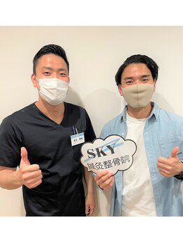 スカイ 鍼灸整骨院 整体院(SKY)/お客様とのお写真です(^^)