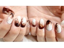 ネイル シスター(nail sister)/カフェラテネイル