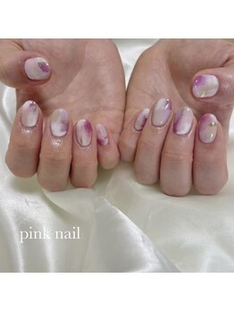 イフネイル(if nail)の写真/《流行最先端×可愛い》が見つかるプライベートサロン☆*ケア&フォルム重視♪豊富なパーツで韓国ネイルも◎