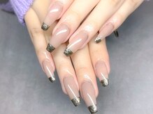 ローブセカンド(L'aube 2nd)/長さだし◆スクエアラメフレンチ