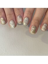 ヌア(nur.)/シルバー×ゴールドnuance