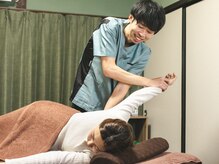 ミントのかべの整体院/【施術の様子】姿勢矯正