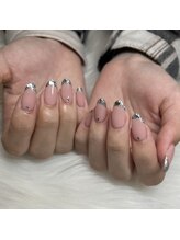 リノリー 仙台店(rinory)/ガラスフレンチネイル
