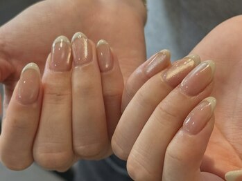 アイネイルズ 横浜EAST店(I-nails)の写真/シンプルでも毎日可愛いと見惚れるネイルに…♪1.5hのスピードメニューはお仕事帰りにオススメ！#横浜